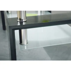 Wohnen Couchtisch Nairobi mit Glasplatte