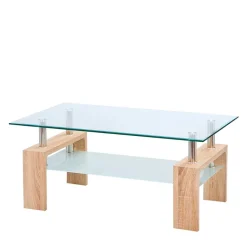 Clearance Wohnen Couchtisch Onda in Eiche Nachbildung