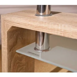 Clearance Wohnen Couchtisch Onda in Eiche Nachbildung