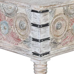 Sale Wohnen Couchtisch Truhe in White Wash - Pescara