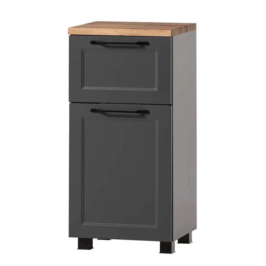 Hot Wohnen Country Chic Waschplatz und Unterschrank Set - Novelya (dreiteilig)