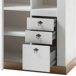 Discount Wohnen Country Style Vitrinenschrank zweifarbig - Diatara