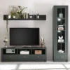 Best Wohnen Country TV Board & Möbel Set - Niestov (dreiteilig)