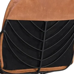 Best Wohnen Design Armlehnenstuhl aus Leder Hellbraun - Persia (2er Set)