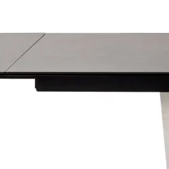 Discount Wohnen Design Ausziehtisch aus Glas und Keramik - Lagorene