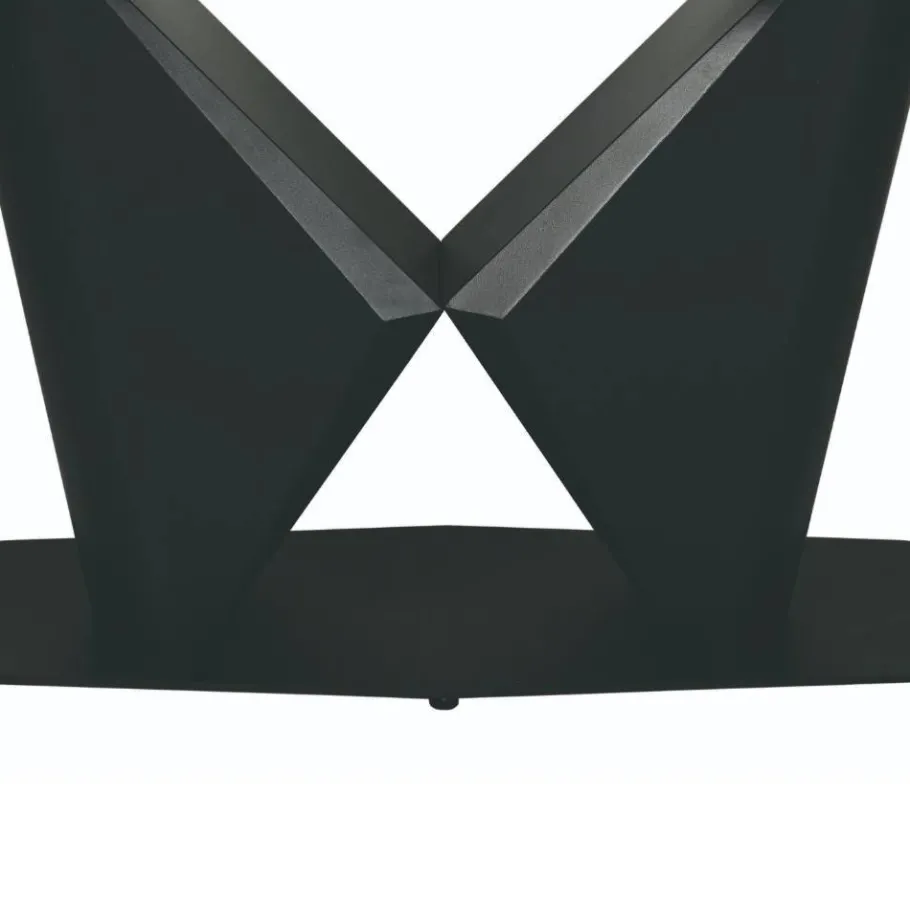 Clearance Wohnen Design Ausziehtisch mit X-Säulengestell - Katell