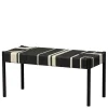 Best Wohnen Design Bank in Schwarz mit Weiß - Giuseppa