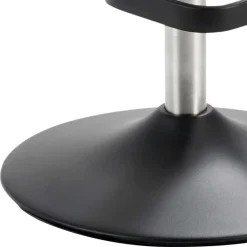 Outlet Wohnen Design Barhocker in Taupe & Schwarz - Greogia