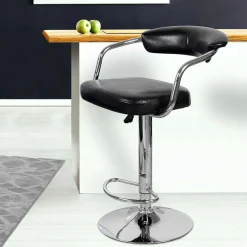 Discount Wohnen Design Barstuhl mit Armlehnen - Devi (2er Set)