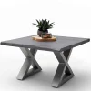 Best Wohnen Design Baumkanten-Couchtisch in Grau - Siestago