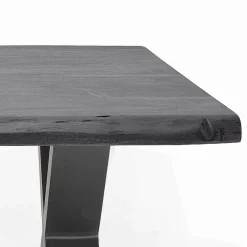 Best Wohnen Design Baumkanten-Couchtisch in Grau - Siestago