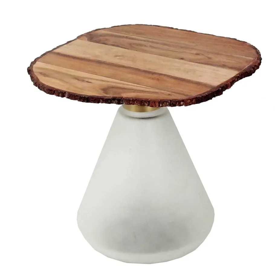 Best Wohnen Design Beistelltisch aus rustikaler Akazie - Colles