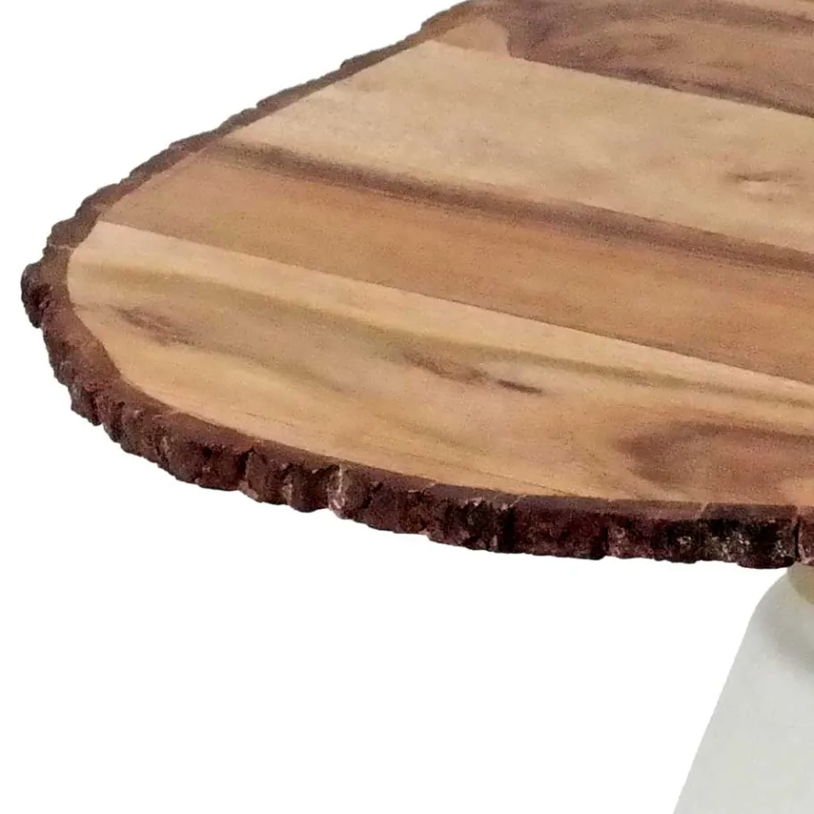 Best Wohnen Design Beistelltisch aus rustikaler Akazie - Colles