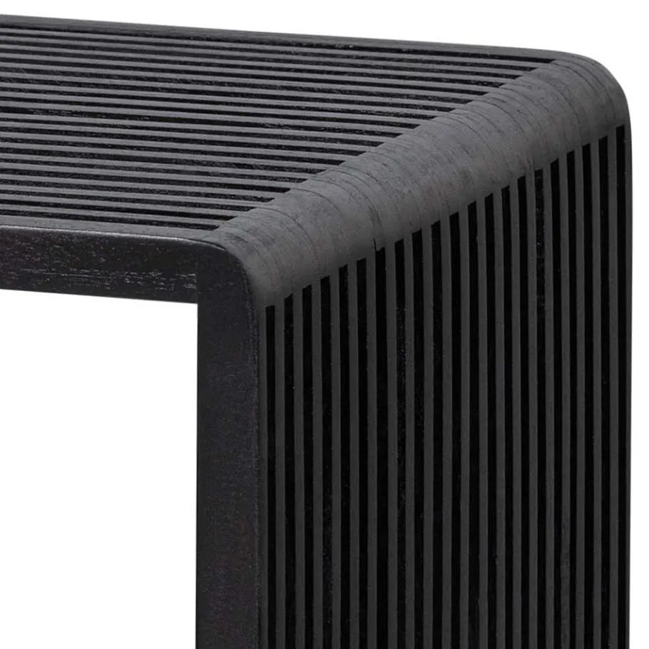 Discount Wohnen Design Beistelltisch Duo in Schwarz - Bagaci (zweiteilig)