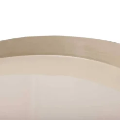 Wohnen Design Beistelltisch in Cremeweiß mit Gold - Tayler