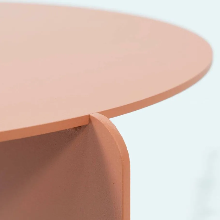 Sale Wohnen Design Beistelltisch in Terracotta - Jason
