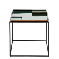 New Wohnen Design Beistelltisch mit 2 Einsätzen - Zalio