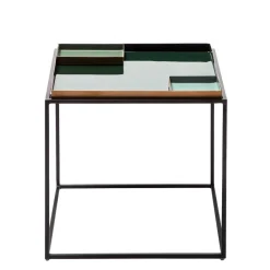 New Wohnen Design Beistelltisch mit 2 Einsätzen - Zalio