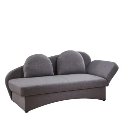 Best Wohnen Design Bettcouch in Grau - Maelas
