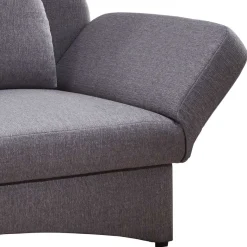 Best Wohnen Design Bettcouch in Grau - Maelas