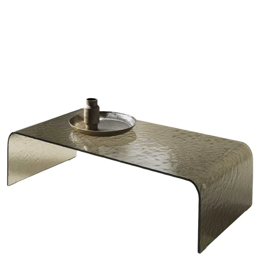 Wohnen Design Couchtisch aus Strukturglas - Jula