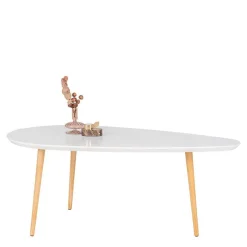 Hot Wohnen Design Couchtisch in Weiß & Natur - Standos