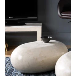 New Wohnen Design Couchtisch Ionella in Creme Weiß