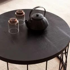 New Wohnen Design Couchtisch mit Ringgestell - Heraklion
