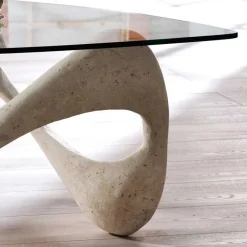 Best Wohnen Design Couchtisch Orcia mit Glasplatte