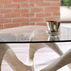 Best Wohnen Design Couchtisch Orcia mit Glasplatte