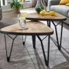 Online Wohnen Design Couchtische dreieckig - Concoret (zweiteilig)