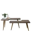 Outlet Wohnen Design Couchtische mit Betonplatte - Varhida (zweiteilig)