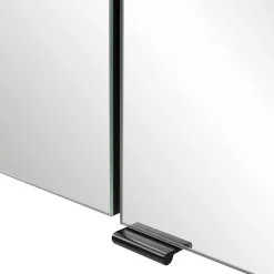 Best Wohnen Design Doppel-Waschtisch & Spiegelschrank - Crystoga (zweiteilig)