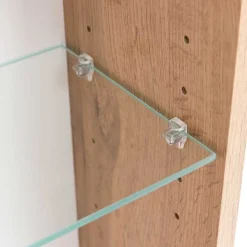 Best Wohnen Design Doppel-Waschtisch & Spiegelschrank - Crystoga (zweiteilig)