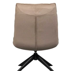 Hot Wohnen Design Drehsessel in Beige Stoff - Novo
