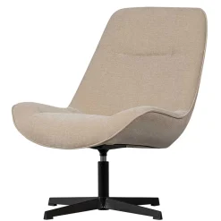 Outlet Wohnen Design Drehsessel mit Hocker - Maineka (zweiteilig)