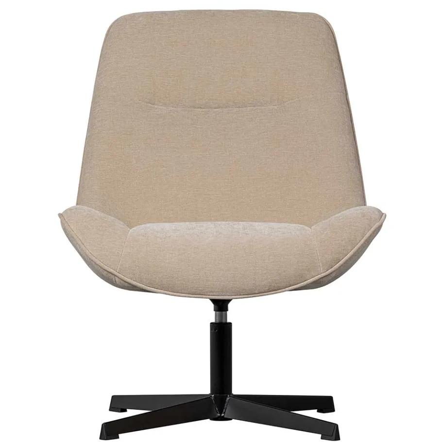 Outlet Wohnen Design Drehsessel mit Hocker - Maineka (zweiteilig)
