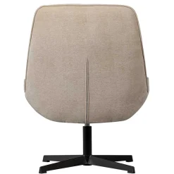 Outlet Wohnen Design Drehsessel mit Hocker - Maineka (zweiteilig)