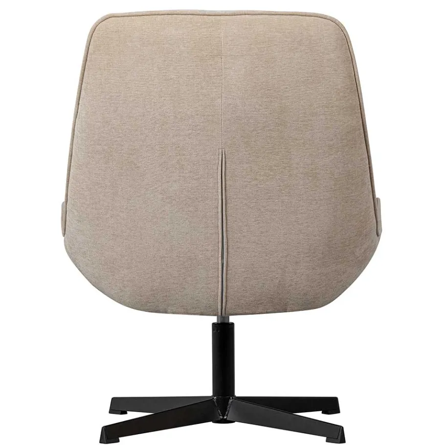 Outlet Wohnen Design Drehsessel mit Hocker - Maineka (zweiteilig)