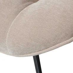 Outlet Wohnen Design Drehsessel mit Hocker - Maineka (zweiteilig)