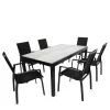Best Wohnen Design Essgruppe für den Garten - Marino (siebenteilig)