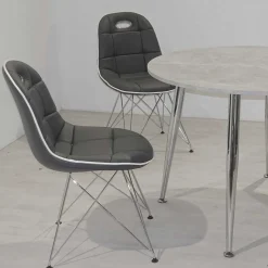 Clearance Wohnen Design Essgruppe in Rund - Flumicina (fünfteilig)