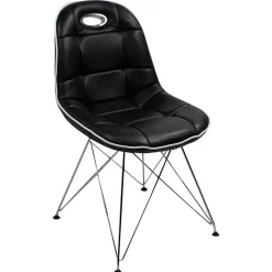 Online Wohnen Design Essgruppe in Schwarz & Weiß - Candelcero (fünfteilig)