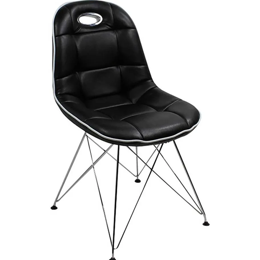 Online Wohnen Design Essgruppe in Schwarz & Weiß - Candelcero (fünfteilig)
