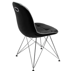 Online Wohnen Design Essgruppe in Schwarz & Weiß - Candelcero (fünfteilig)
