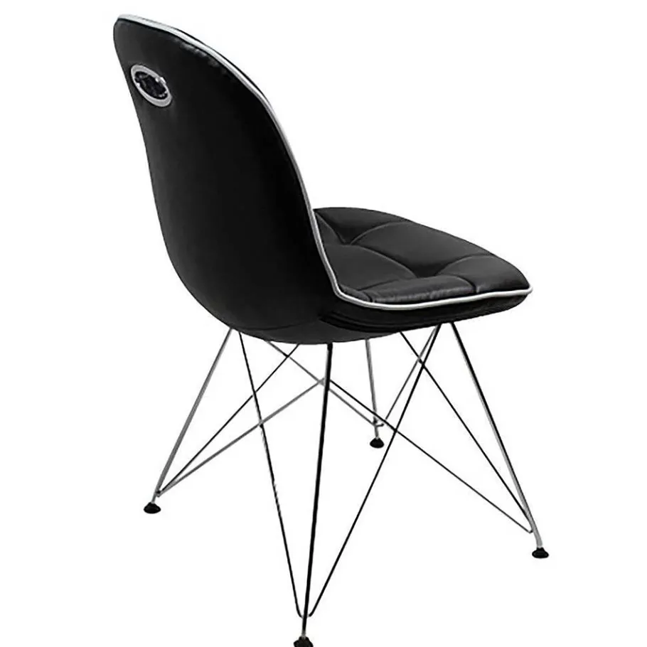 Online Wohnen Design Essgruppe in Schwarz & Weiß - Candelcero (fünfteilig)
