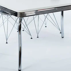 Online Wohnen Design Essgruppe in Schwarz & Weiß - Candelcero (fünfteilig)