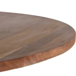 Wohnen Design Esstisch aus Akazienholz mit Metall - Venezia