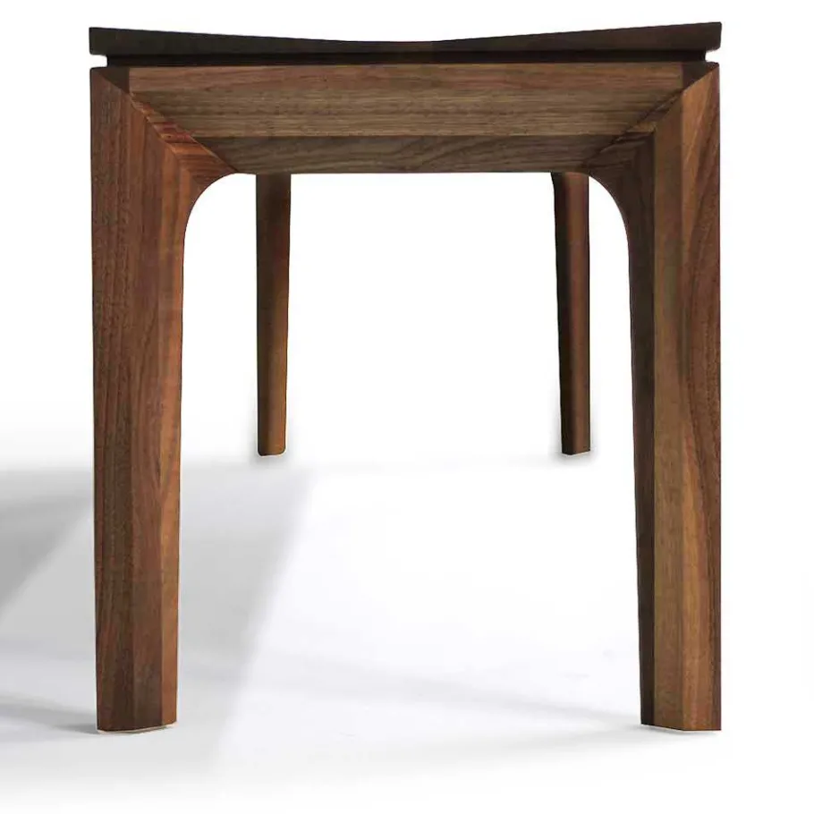 Sale Wohnen Design Esszimmer Bank aus Nussbaum Massivholz - Edicenza