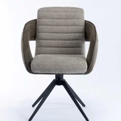 Discount Wohnen Design Esszimmer Drehstuhl mit Armlehnen - Bailon (2er Set)